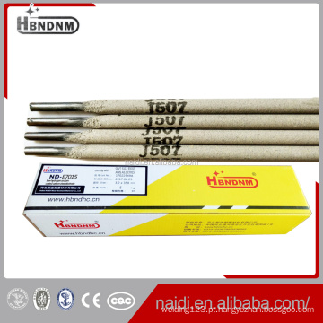 Preço da haste de soldagem de aço carbono na China E5015 J507 4mm 2,5x350mm